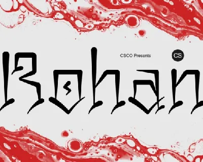 CS Rohan font