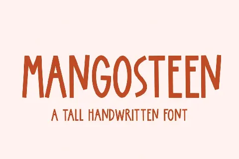 Mangosteen font
