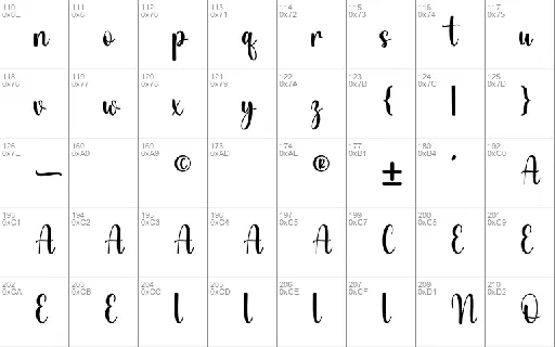 Naturales font