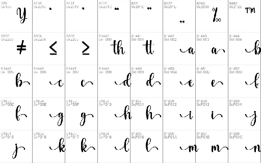 Naturales font