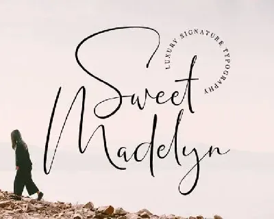 Sweet Madelyn Handwritten font