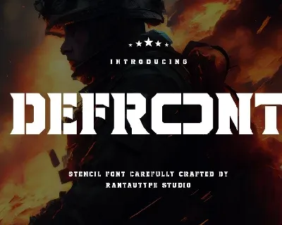 Defront font