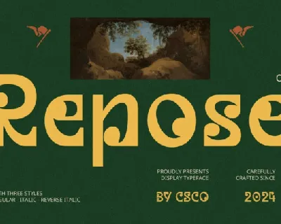 CS Repose font