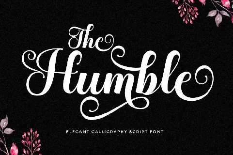 The Humble Script font