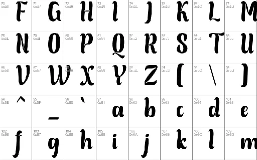 Rogithan font