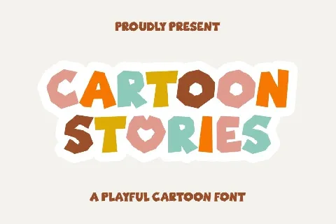 Cartoon Stories font