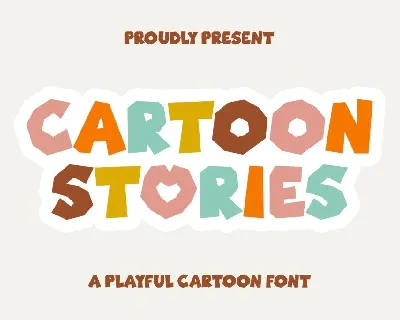 Cartoon Stories font