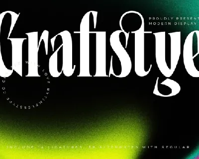 Grafistye font