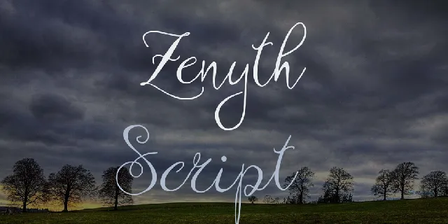 Zenyth font