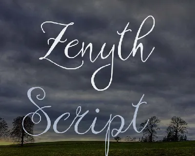 Zenyth font