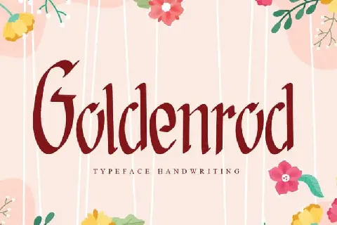 Goldenrod Script font