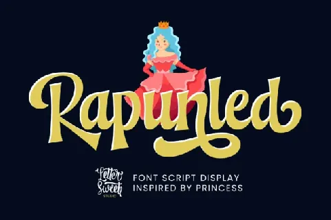 Rapunled font