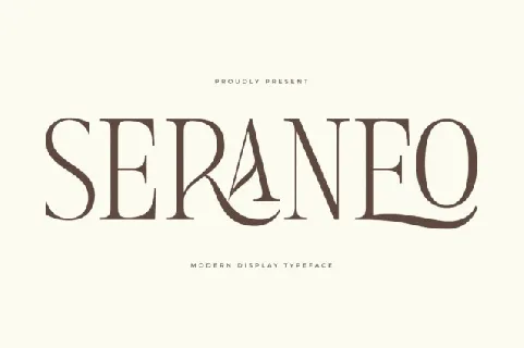 Seraneo font