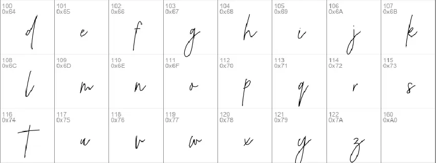 Rufina Signature font