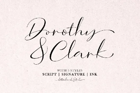 Dorothy Clark Script font