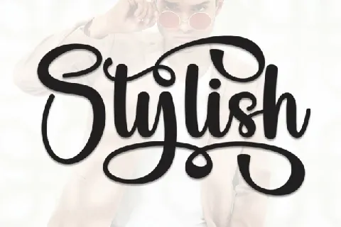 Stylish Calligraphy font