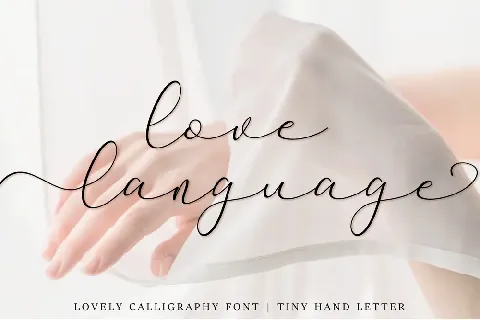 Love Language font