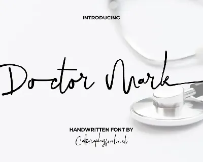 Doctor Mark Demo font