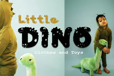 Lucky Dino font