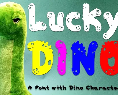 Lucky Dino font