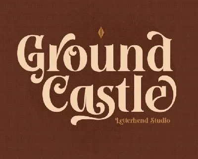 Ground Castle font