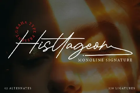 Histtageon DEMO font