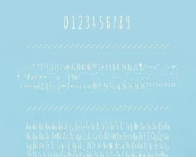 SUMMER Handwriting font