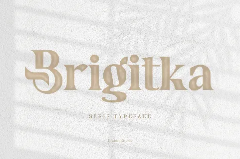 Brigitka font