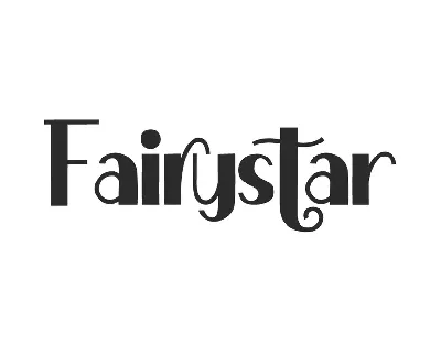 Fairystar Demo font