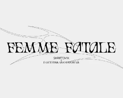 SK Femme Fatale font