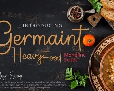 Germaint Script font