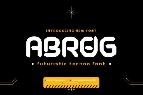 Abrog font