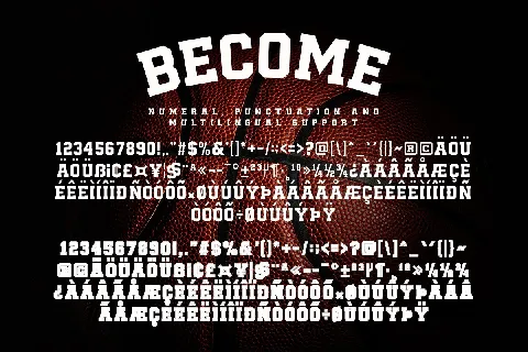 Become font