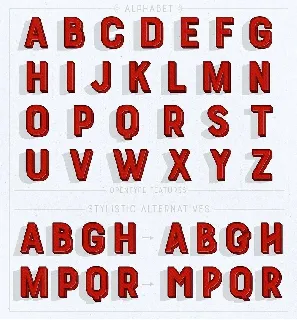 Bourton Duo font