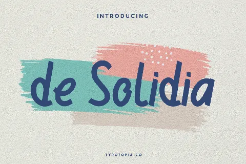 de Solidia font