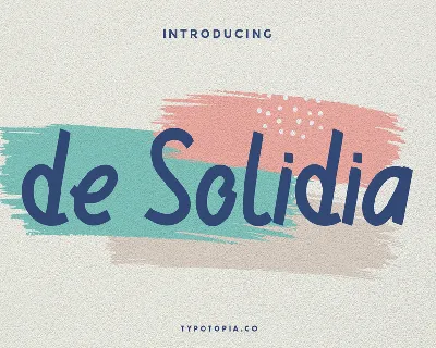 de Solidia font