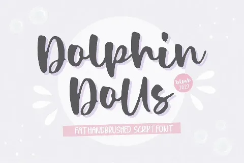 Dolphin Dolls font