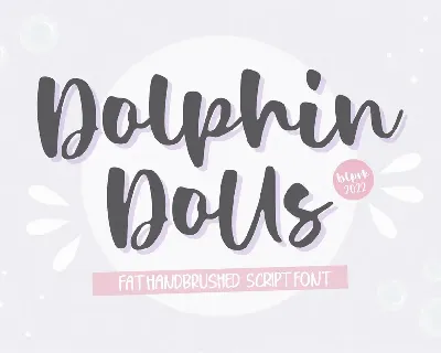 Dolphin Dolls font