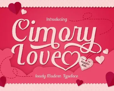 Cimory Love font