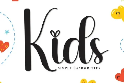 Kids Script font