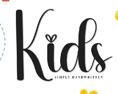 Kids Script font