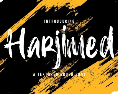 Harjimed font