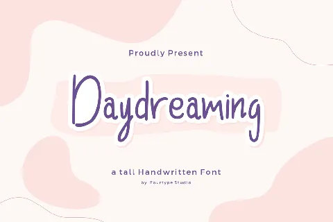 Daydreaming font