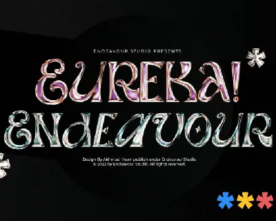 Eureka Endeavour font