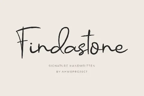 Findastone font