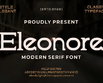 Eleonore font