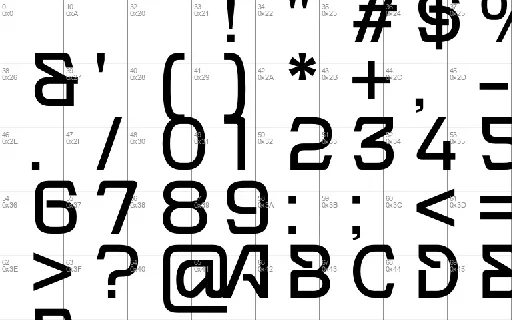 Spaceon font