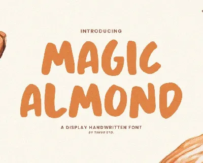 Magic Almond font