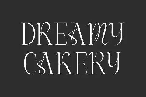 Dreamy Cakery Demo font