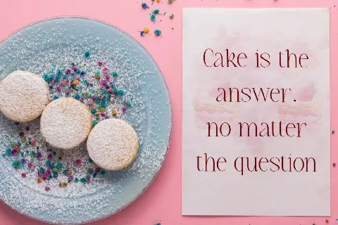 Dreamy Cakery Demo font